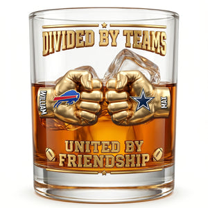Sport Lover Friendship Round Glass - Personalized Gifts For Sport Fans 02NATN080626-Homacus