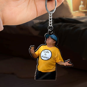 Personalized Gifts For Movie Fans Keychains 03hudc020824 Funny Man-Homacus