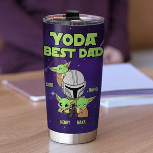 Personalized Gifts For Dad Tumbler Best Dad In The Universe 04QHHN020622-Homacus