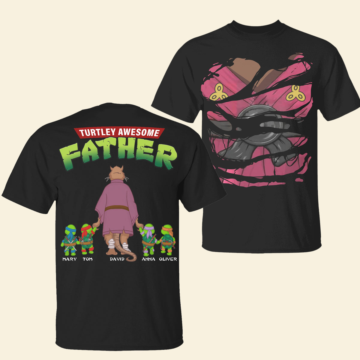 The Ultimate Father Shirt - Personalized Gifts For Dad 02NATN300426-Homacus