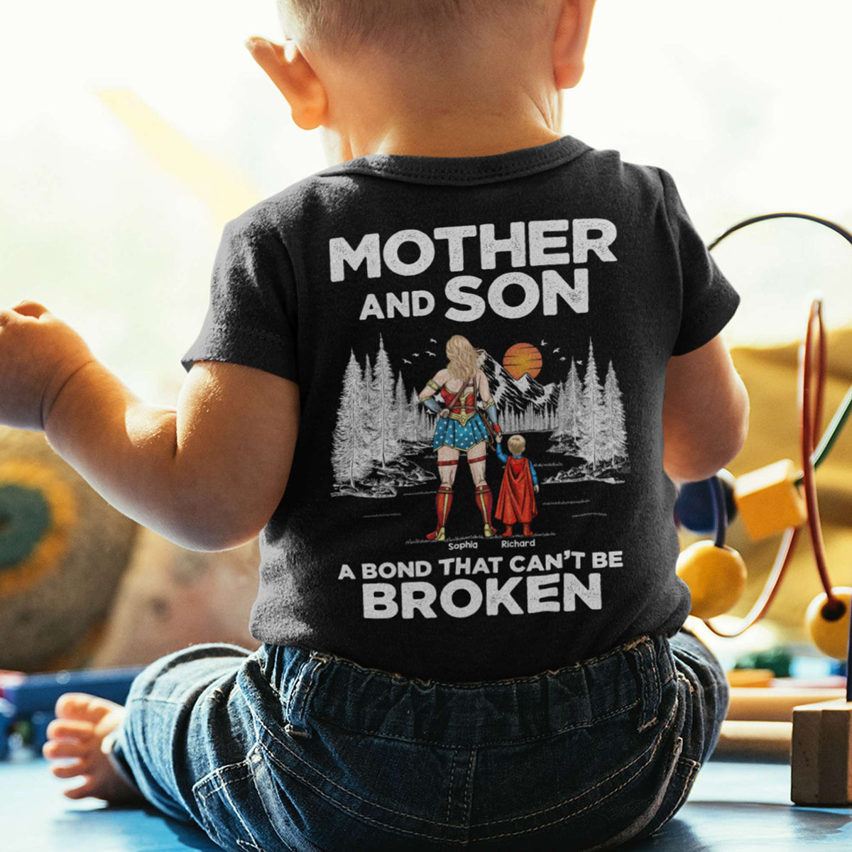 Personalized Gifts For Mom Shirt A Bond That Can't Be Broken 05acqn260324pa-Homacus