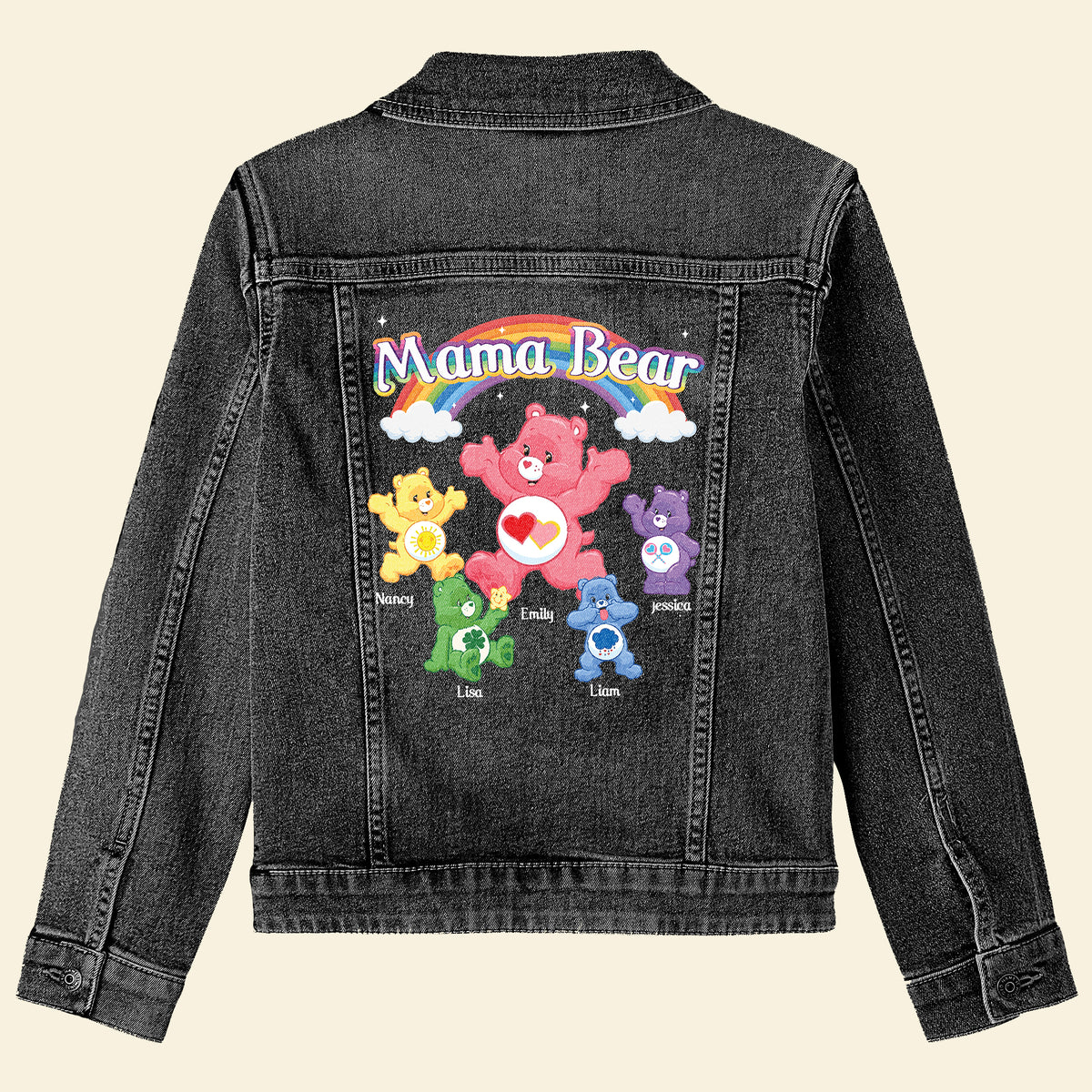 Personalized Gifts For Mom Denim Jacket 03napu050424-Homacus