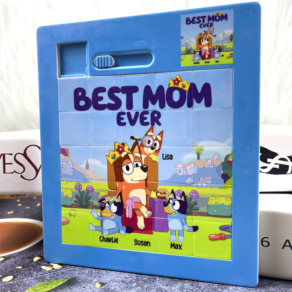 Personalized Gifts For Mom Sliding Puzzle 03natn160425-Homacus