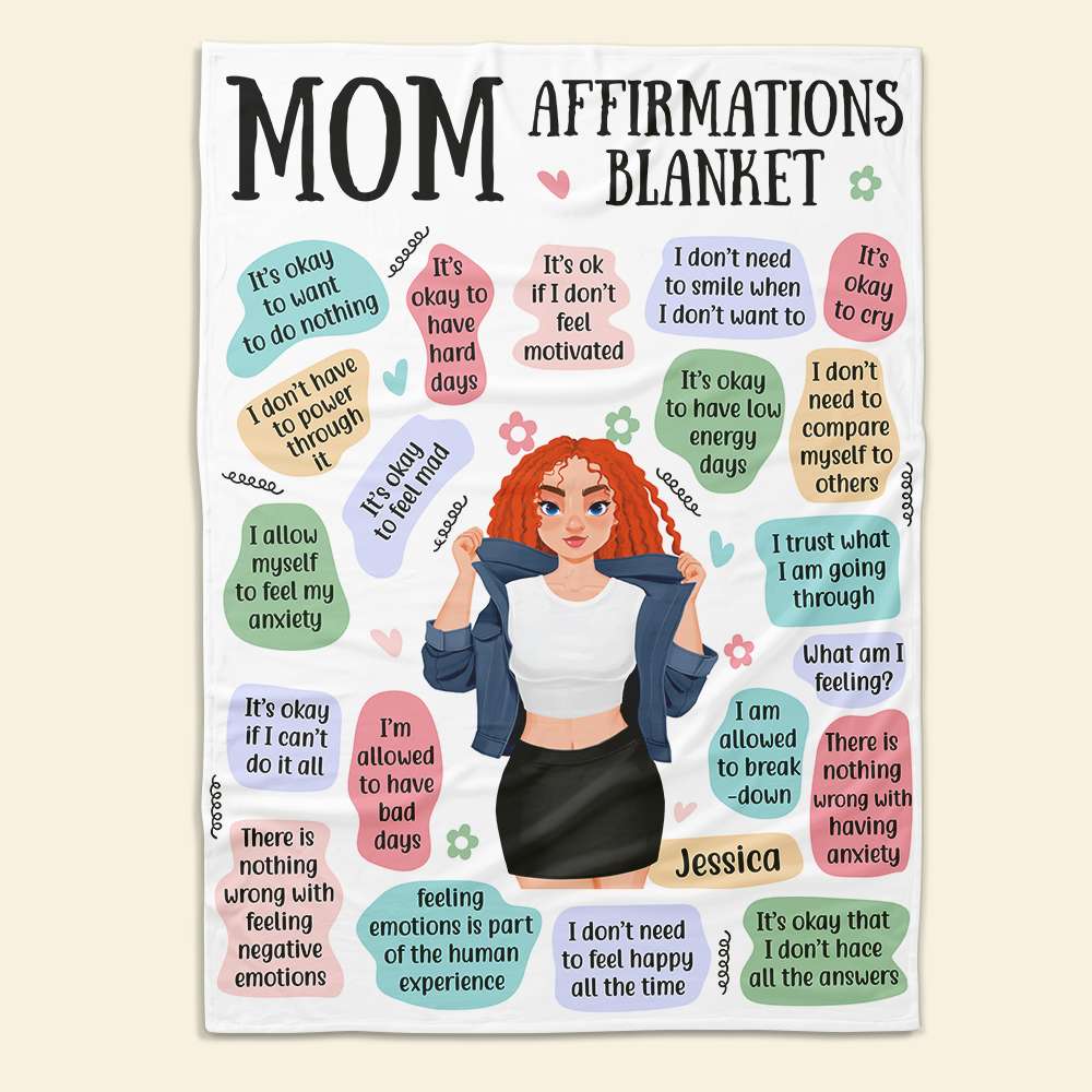 Personalized Gifts For Mom Blanket Cool Mom 01KADT301224PA-Homacus