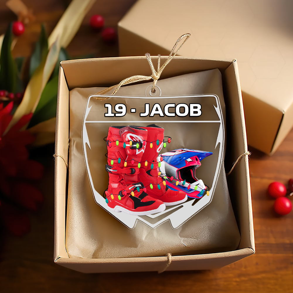 Personalized Gifts For Motocross Lovers Christmas Ornament 01hupu021124-Homacus