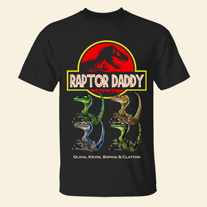 Personalized Gifts For Dinosaur Dad Shirt 03HUDT120325-Homacus