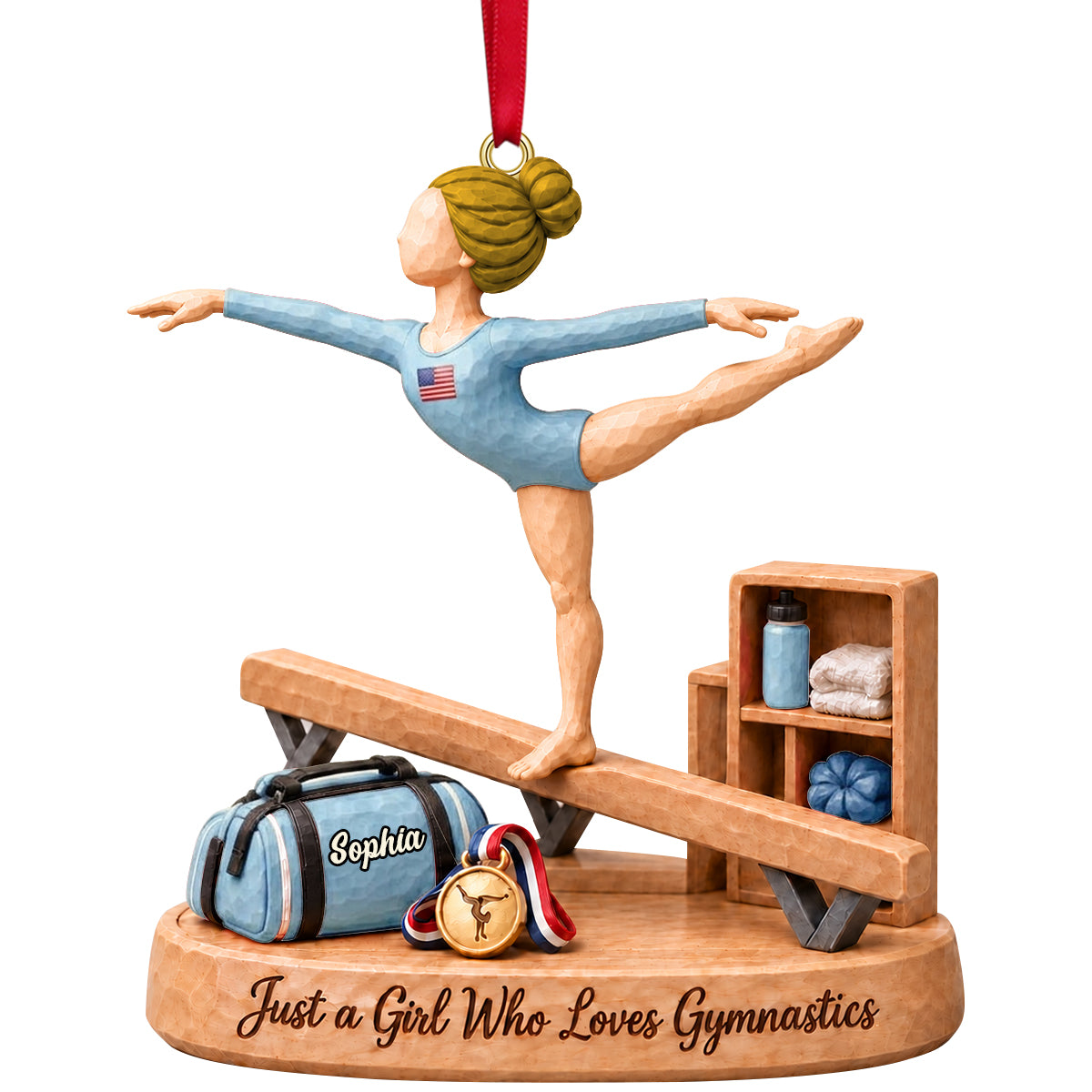 Beauty In Every Leap Christmas Ornament - Personalized Gifts For Gymnastics Lovers 05TTTN121026-Homacus