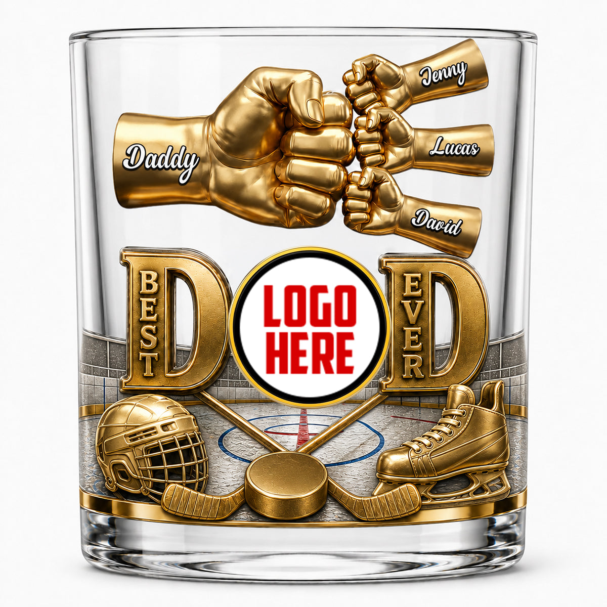 The Victory Pour Sports Whiskey Glass - Personalized Gifts For Dad 03NATN020626-Homacus