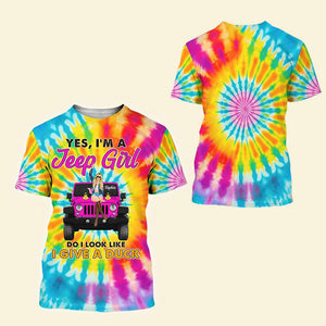 Personalized Gifts For Off Road Girl 3D Shirt 06OHQN250624TM-Homacus