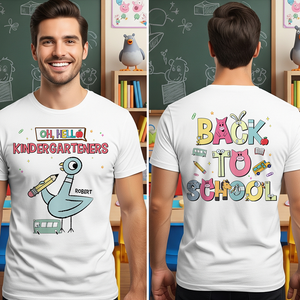Back To School Shirt - Personalized Gifts For Teacher 02HUPU120725-Homacus