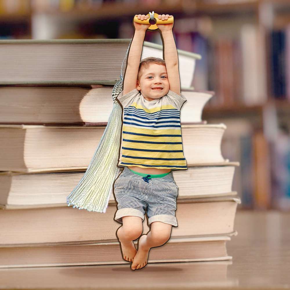 Personalized Gifts For Kids Wooden Bookmark Naughty Swing Kids 04nadt011223-Homacus