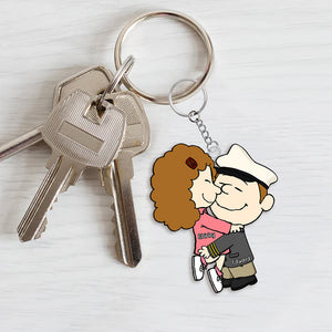 Personalized Gifts For Couple Keychain, Custom Job 01qhqn160125hg-Homacus