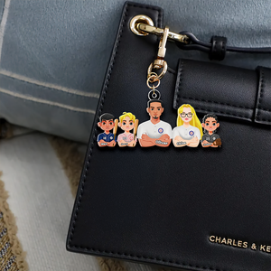 Personalized Gifts For Baseball Lovers Family Keychain 041qhhu200125hg-Homacus