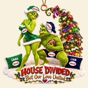 Sport Lover Christmas Couple Ornament - Personalized Gifts For Couple Ornament 03HUDT051026-Homacus
