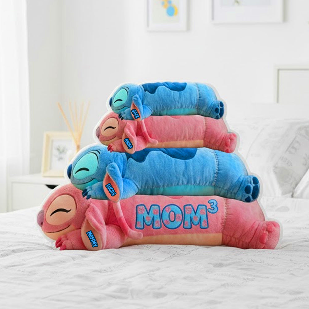 Rely On Mom Shaped Pillow, Personalized Gifts For Mom 03qhtn161225-Homacus