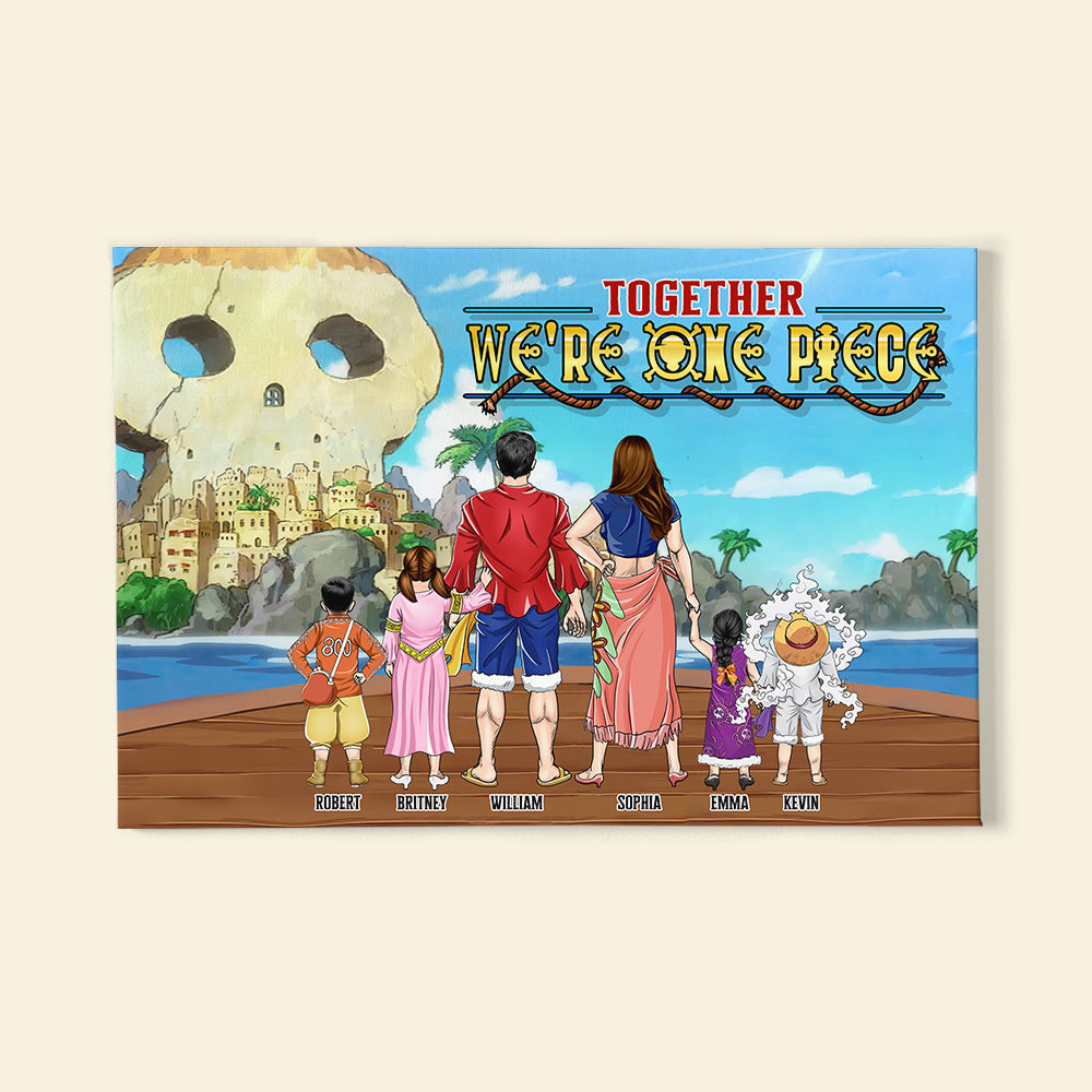 Personalized Gifts For Family Canvas Family Together 05HUDT210324PA-Homacus