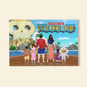 Personalized Gifts For Family Canvas Family Together 05HUDT210324PA-Homacus