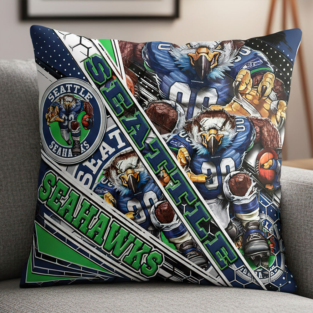 Bold Team Spirit Pillow 05HUDT011225-Homacus