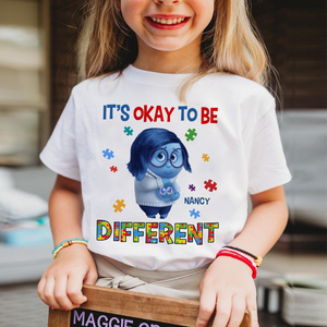 Personalized Gifts For Autism Awareness Shirt It's Okay To Be Different 05tgpu260225-Homacus