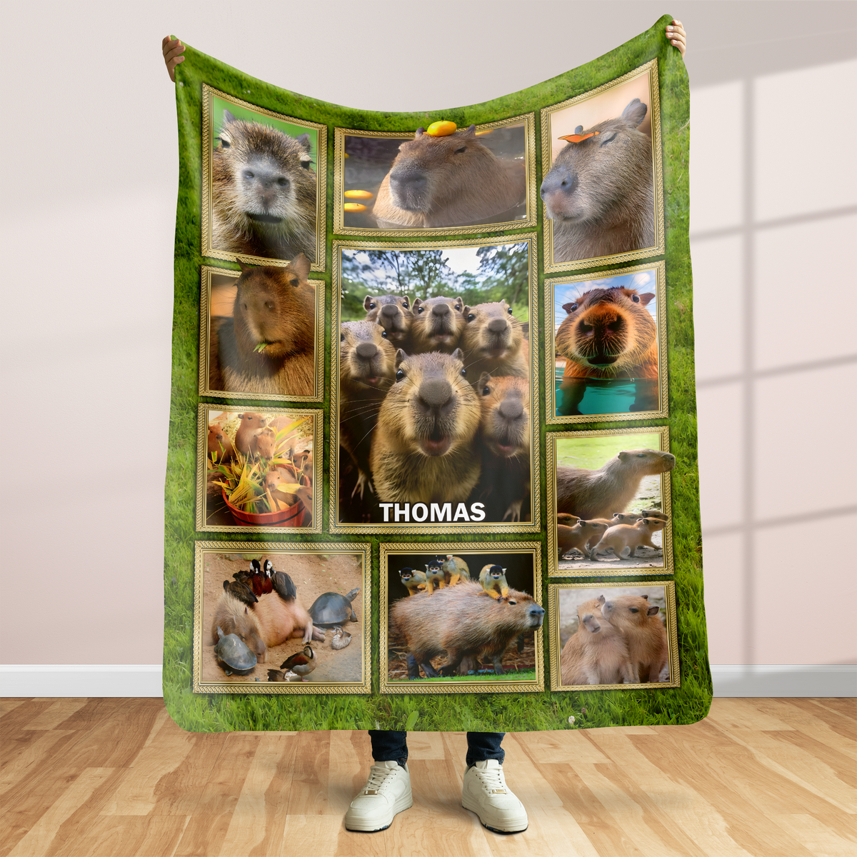 Personalized Gifts For Capybara Lover Blanket 05qhpu261224-Homacus