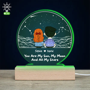 Personalized Gifts For Couple 3D LED Light 03OHDT071224HG-Homacus