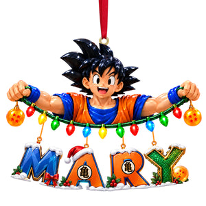 Name Art Legend Warrior Ornament - Personalized Gift For Christmas 03OHTN260926