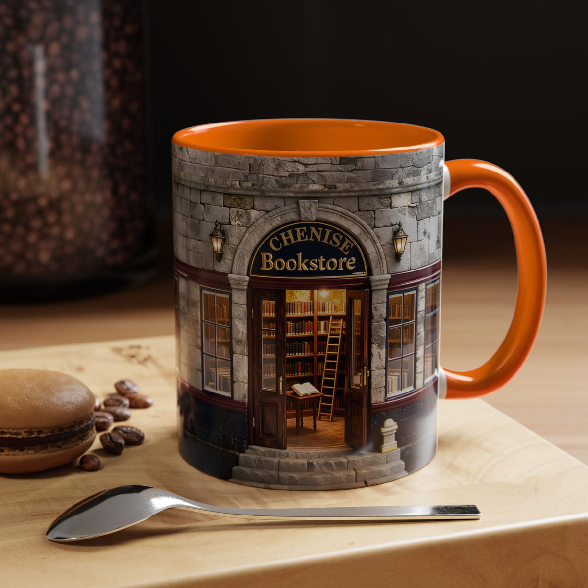 Custom Bookstore Mug - Personalized Coffee Mug - Book Lover Gifts-Homacus