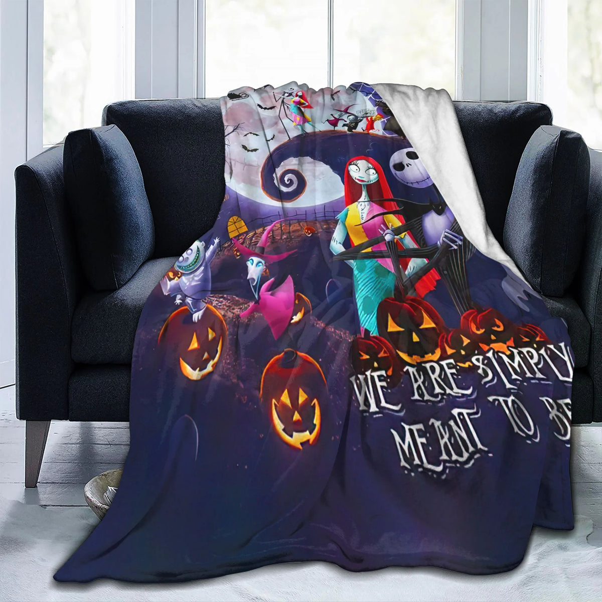 Eternal Love Under Moonlit Blanket - Halloween Gifts For Horror Couples 74laxx180725-Homacus