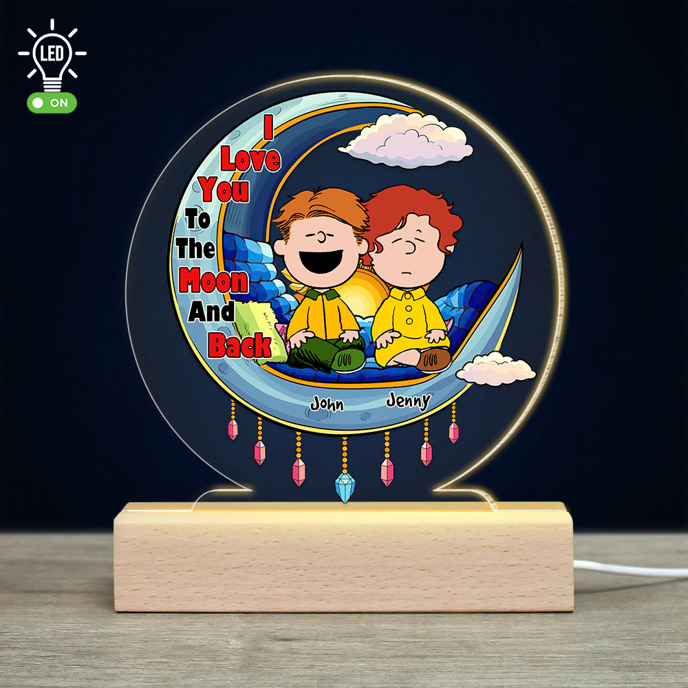 Personalized Gifts For Couple Lover LED Light 03XQDT191224HH-Homacus