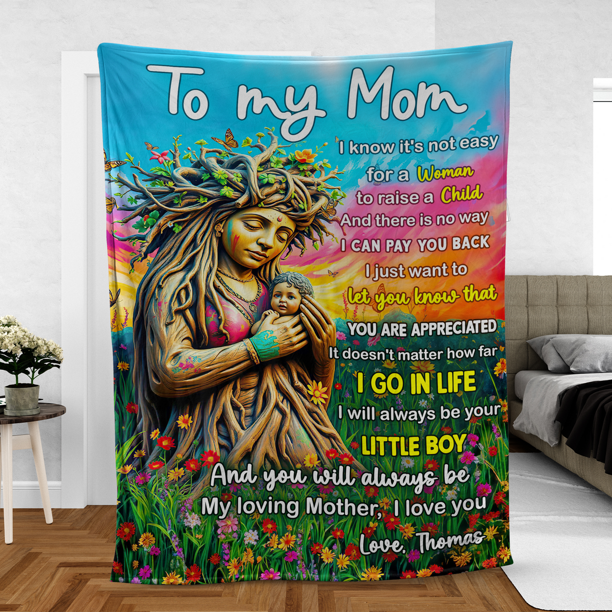 Personalized Gifts For Mom Blanket 03hupu170225 You're Appreciated-Homacus
