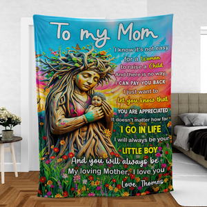 Personalized Gifts For Mom Blanket 03hupu170225 You're Appreciated-Homacus