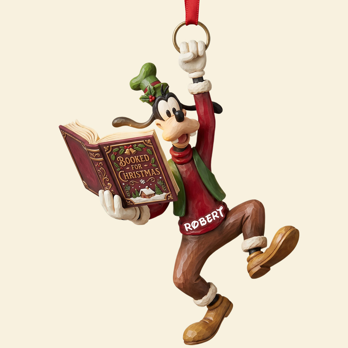 Whimsical Bookish Christmas Acrylic Ornament - Personalized Christmas Gifts For Reading Lovers 02padt091026-Homacus