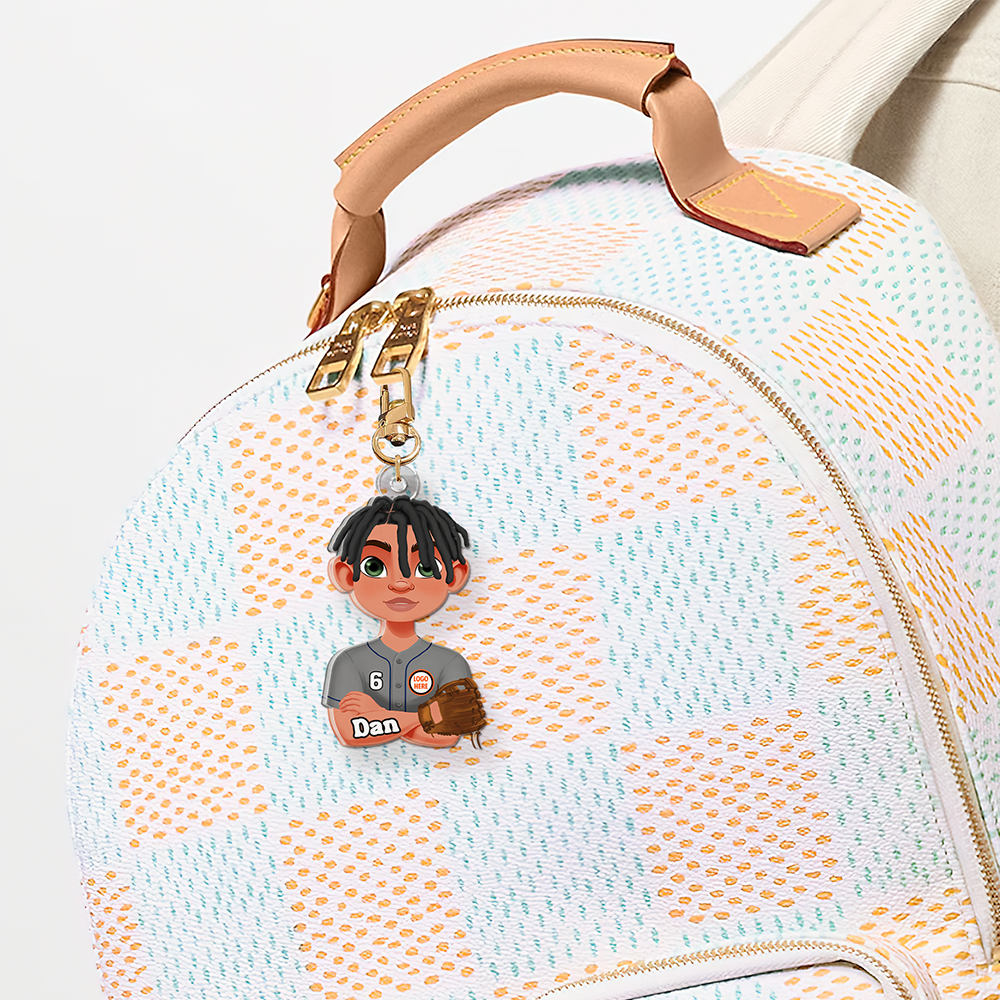 Personalized Gifts For Baseball Lovers Keychain 043qhhu200125hg-Homacus