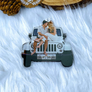 Custom Photo Gifts for Off Road Car Couple Ornament 111acvp140924-Homacus
