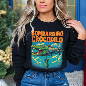Bombardiro Crocodilo Brainrot Shirt Gifts For Kids 033hudt280725-Homacus