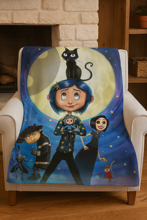 Creepy Doll World Blanket - Halloween Gifts For Movie Fans 81laxx180725-Homacus