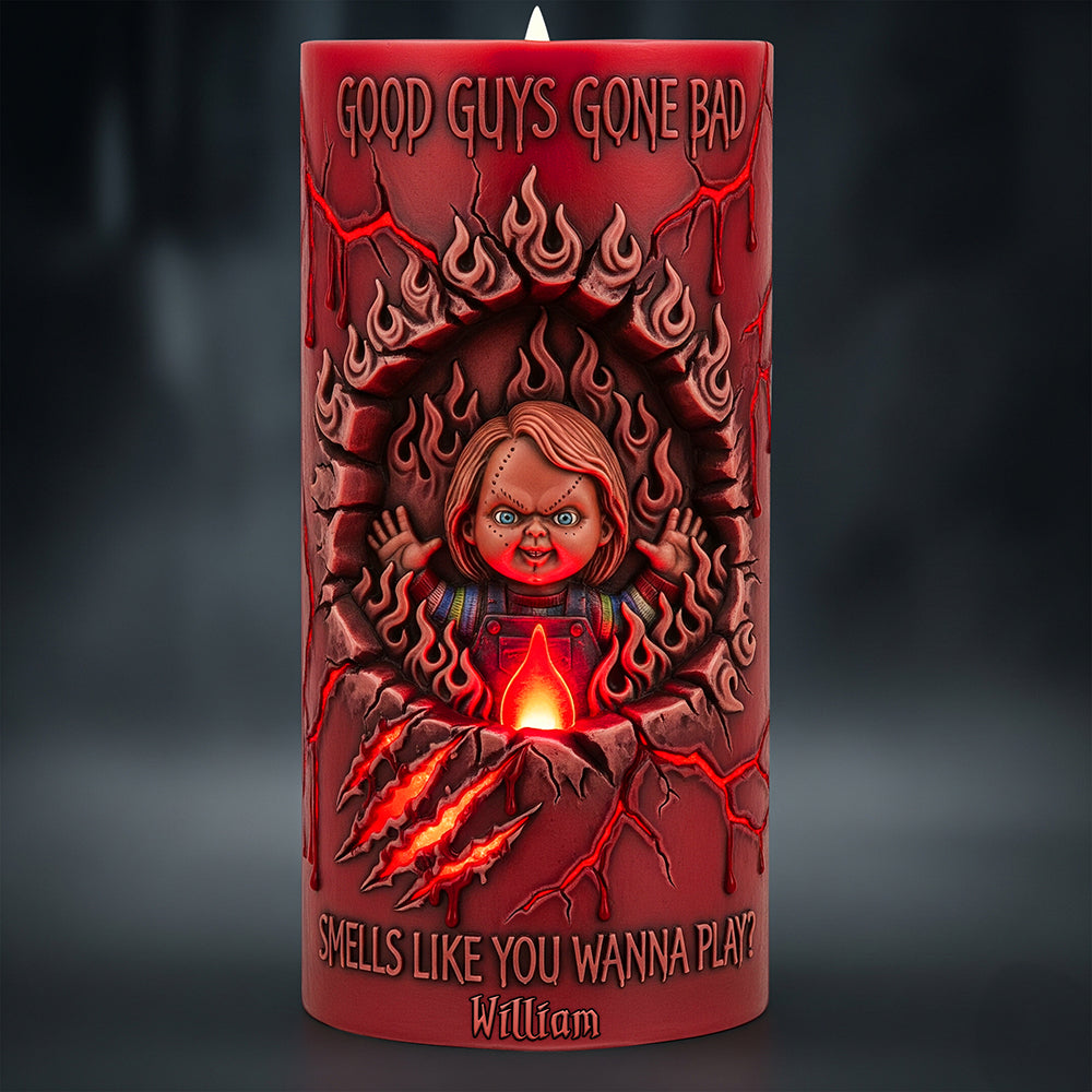 Branding From Classic Slashers LED Candle - Personalized Gifts For Horror Fans 04qhqn060925-Homacus