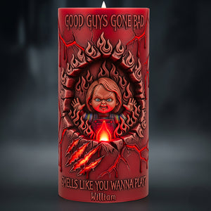 Branding From Classic Slashers LED Candle - Personalized Gifts For Horror Fans 04qhqn060925-Homacus