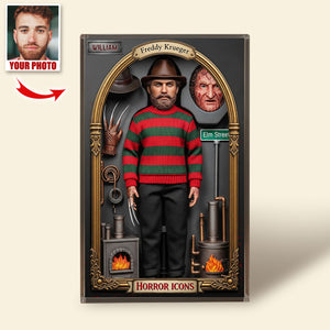 Horror Character Plaque - Custom Photo Gifts For Horror Lovers 01hyti030925-Homacus