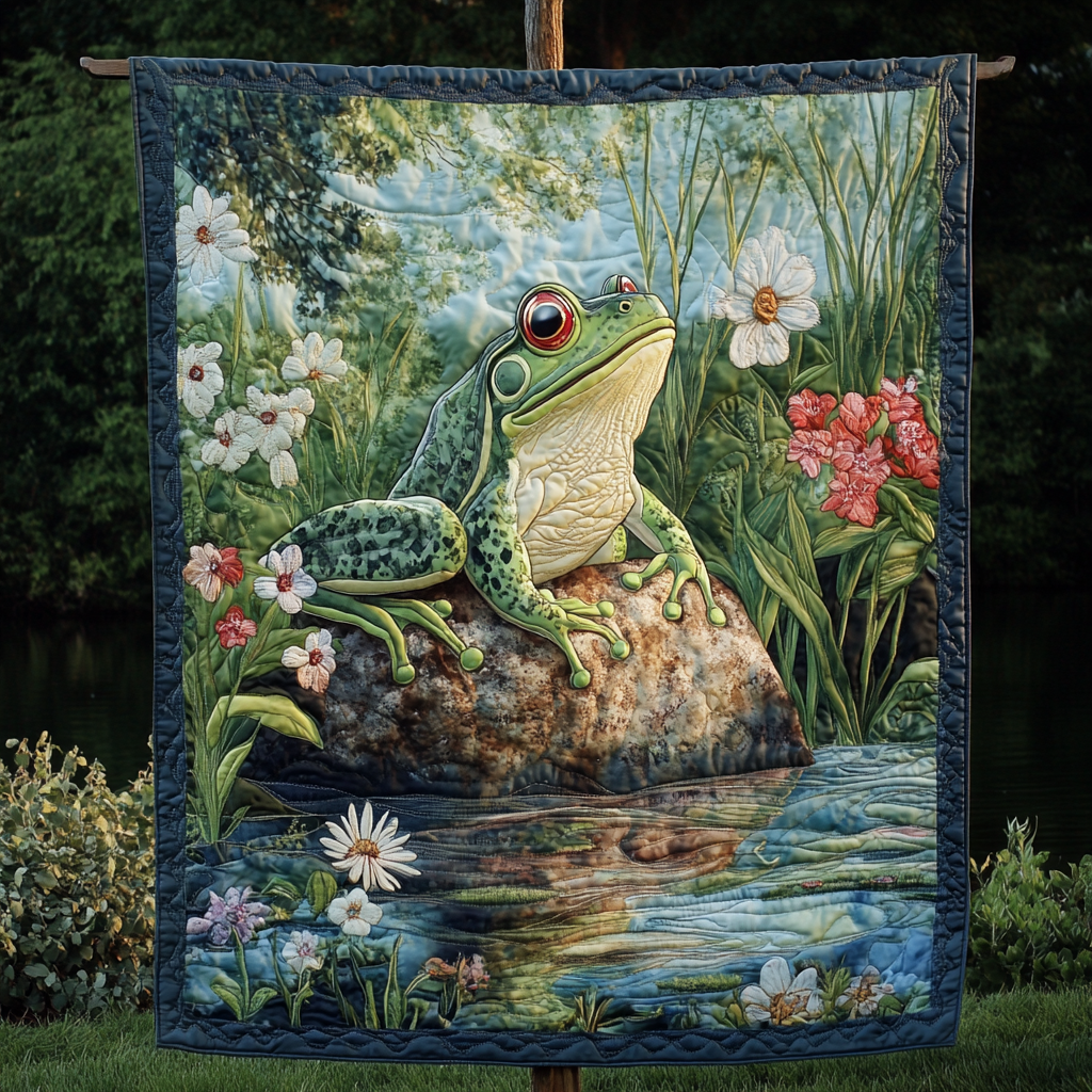 Gifts For Frog Lover Blanket Frogwood Retreat-Homacus