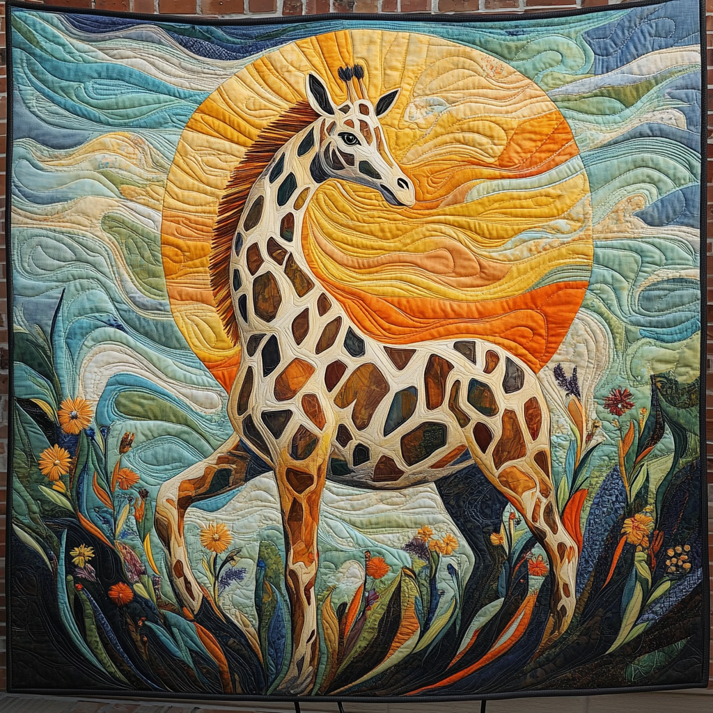 Gifts For Giraffe Lover Blanket Giraffe Grace-Homacus