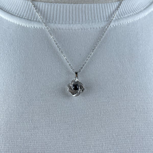 Custom Photo Projection Necklace - Eternal Twirl Charm 40-Homacus