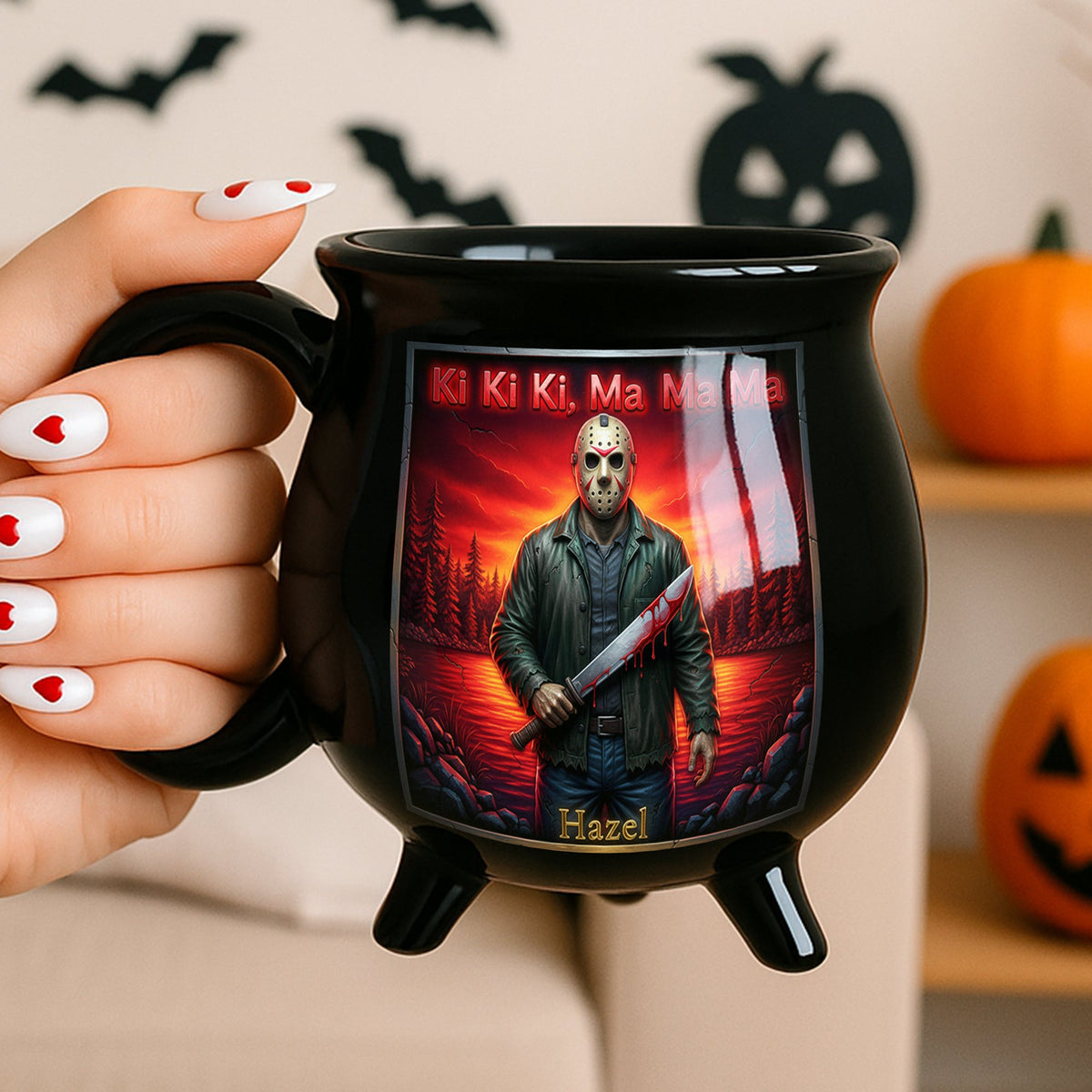Scary Villain Cauldron Mug - Personalized Gifts For Fans 01HUDT170925-Homacus