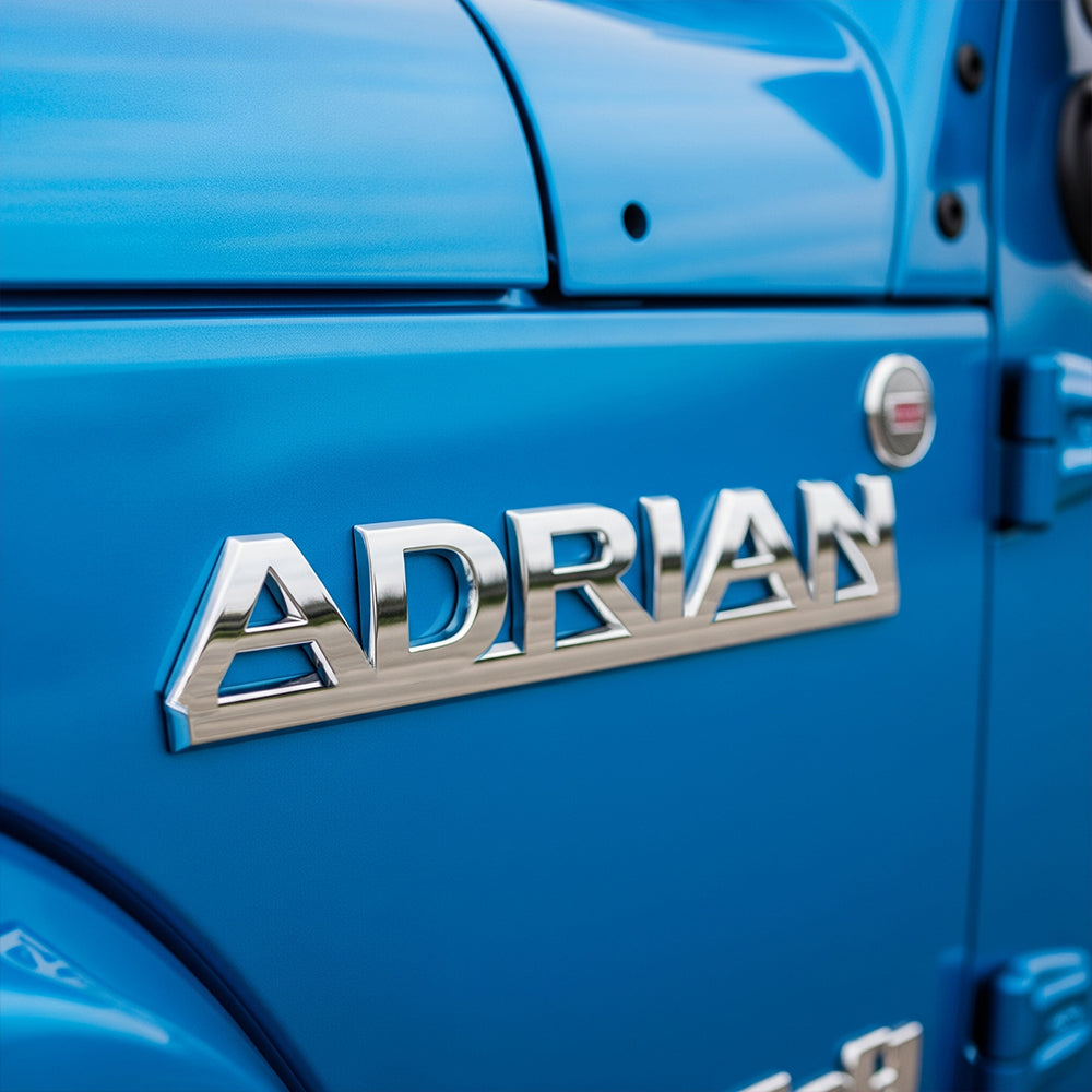 Car 3D Letters Name Custom Metal Emblems With Double-sided Adhesive Tape 01huhu130825-Homacus