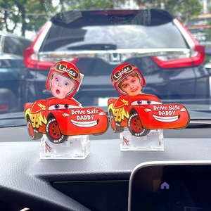 Santa’s Little Driver – Custom Photo Car Standee For Dad 07KAPU261224 LMQN-Homacus