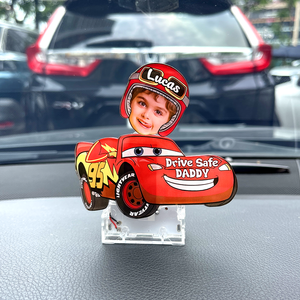 Santa’s Little Driver – Custom Photo Car Standee For Dad 07KAPU261224 LMQN-Homacus