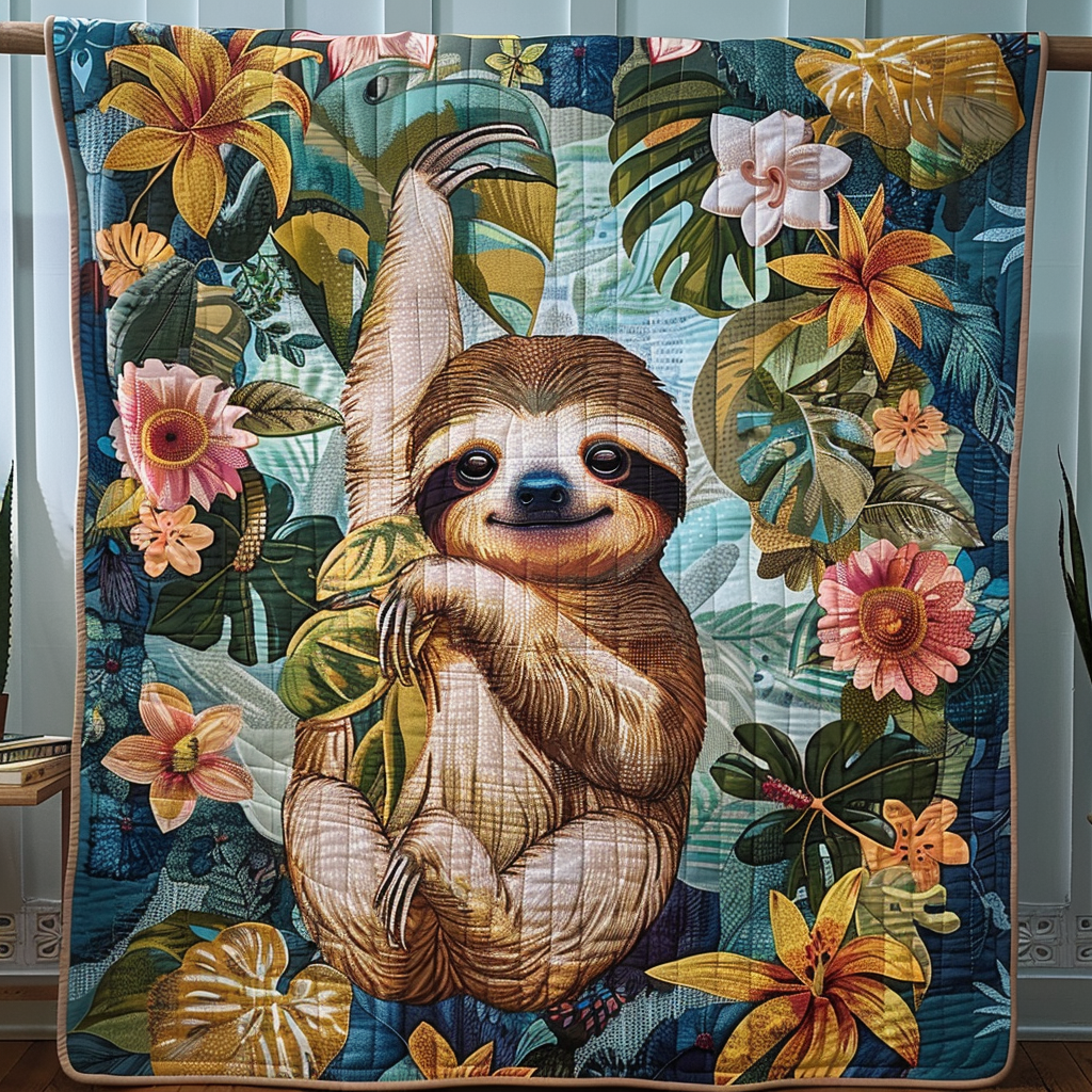 Gifts For Sloth Lover Blanket Leisurely Sloth-Homacus