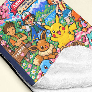 30th Anniversary Picnic Blanket - Personalized Gifts For Game Lovers 04PATI141026-Homacus