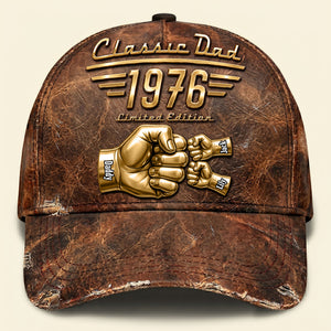 Classic Dad Limited Edition Cap- Personalized Father's Day Gifts 02nati230526-Homacus