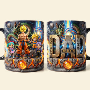 Legendary Dad Magic Mug - Personalized Gifts For Dads 03qhti210526-Homacus
